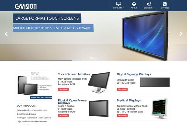 gvision-usa.com site used Wp-bootstrap