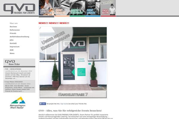 gvo-friendsforevents.de site used Gvo