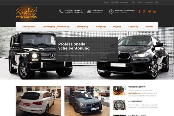 BuildPress theme site design template sample