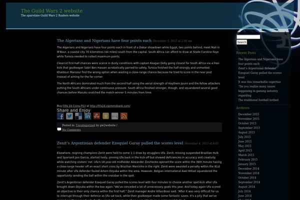 Neonglow theme site design template sample