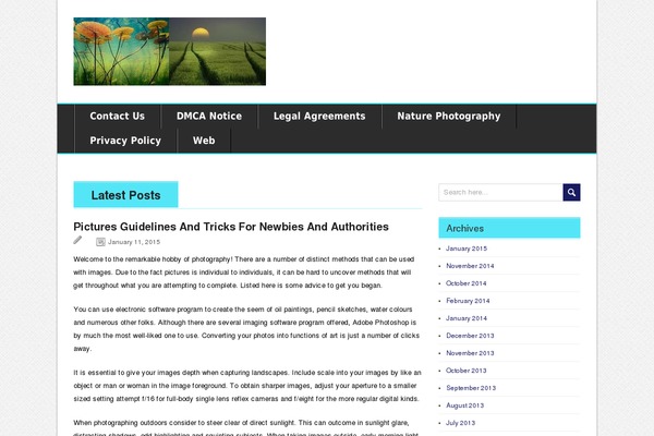 BrightNews theme site design template sample