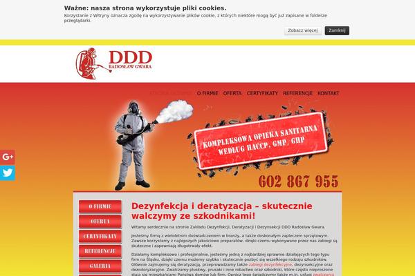 gwaraddd.pl site used Medycyna