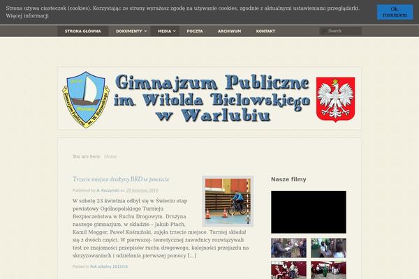My Life theme site design template sample