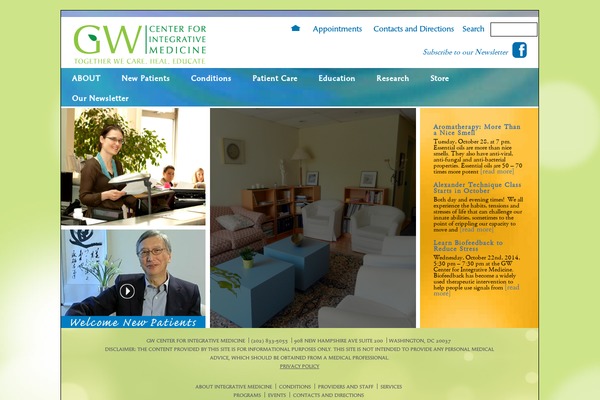 Generatepress_child theme site design template sample