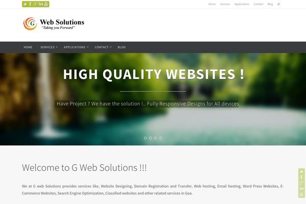 SinglePage theme site design template sample