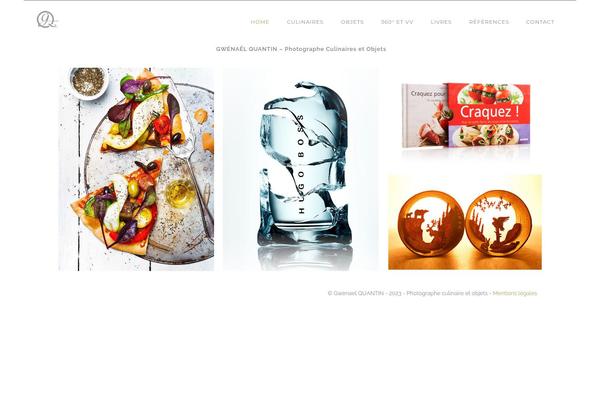 Oshine Child theme site design template sample