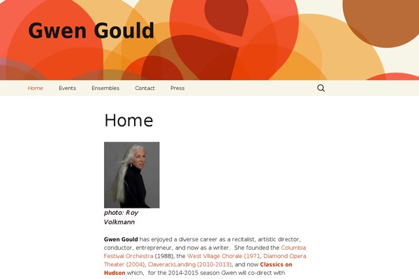 Twenty Thirteen theme site design template sample