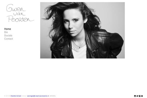 Milo theme site design template sample