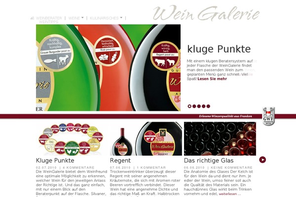 gwf-weingalerie.de site used Gwf-landing-theme