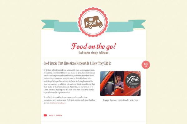 Buttercream theme site design template sample