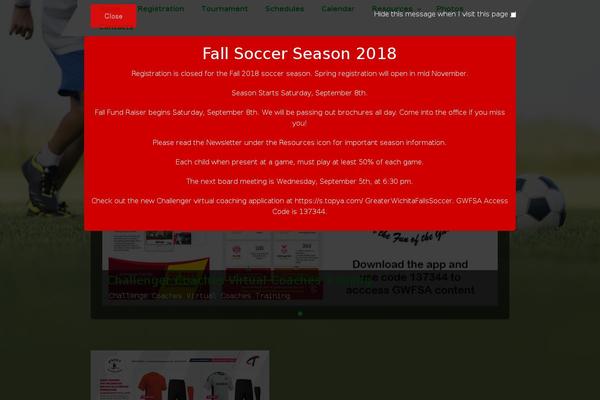 Cw theme site design template sample