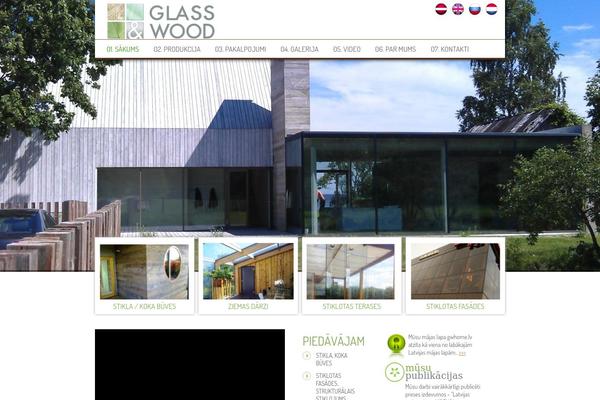 gwhome.lv site used Theme1350