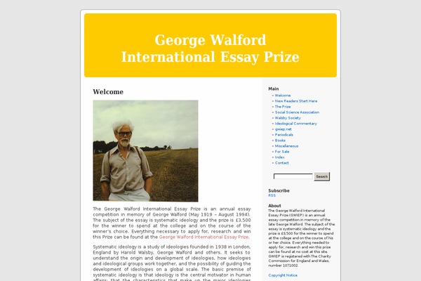 Default theme site design template sample