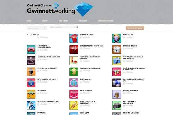 eList theme site design template sample