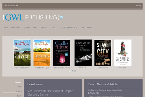 gwlpublishing.co.uk site used Gwl