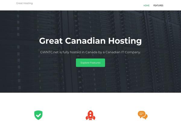 gwntc.net site used Flathost