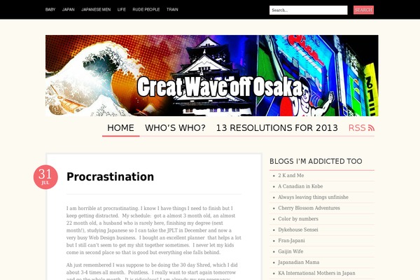 Bueno theme site design template sample