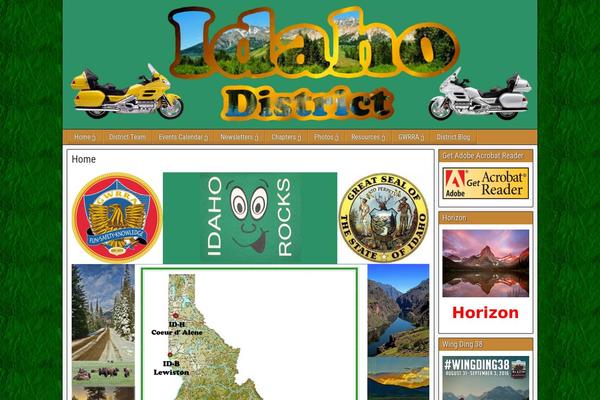 Frontier theme site design template sample