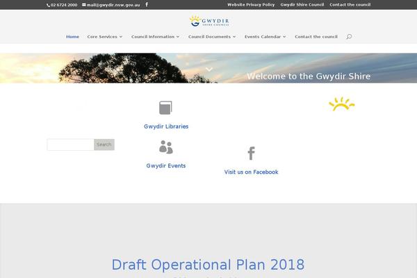Divi theme site design template sample