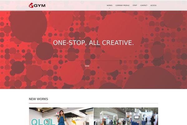 GRAPHIE theme site design template sample