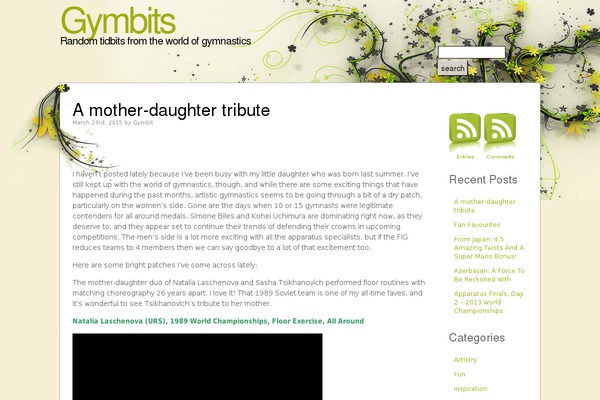Orchid theme site design template sample