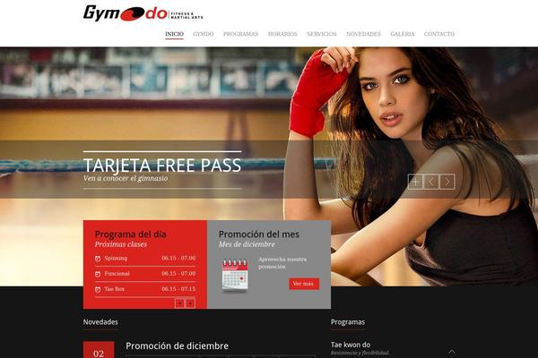 gymdo.com site used GymBase
