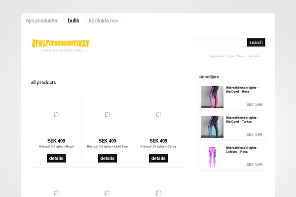 gymfitnessbutiken.se site used Theme1969