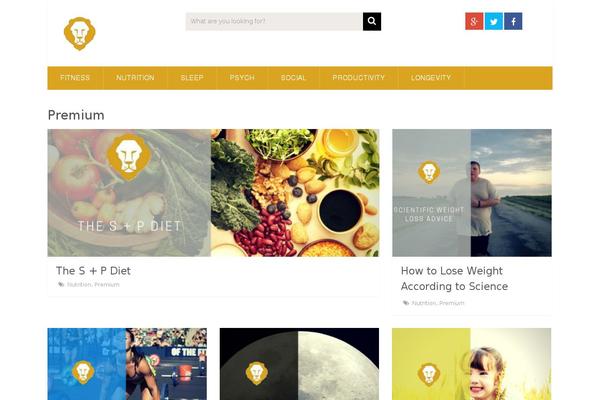 gymlion.com site used Sociallyviral2
