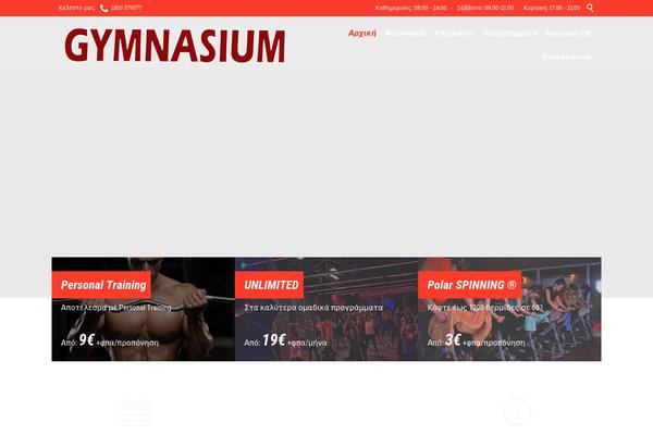 Fitness-wellness theme site design template sample