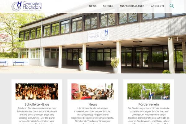 Radiate Pro theme site design template sample