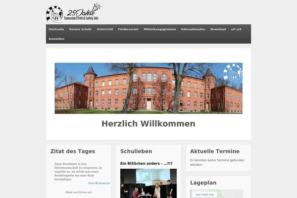 Responsive theme site design template sample