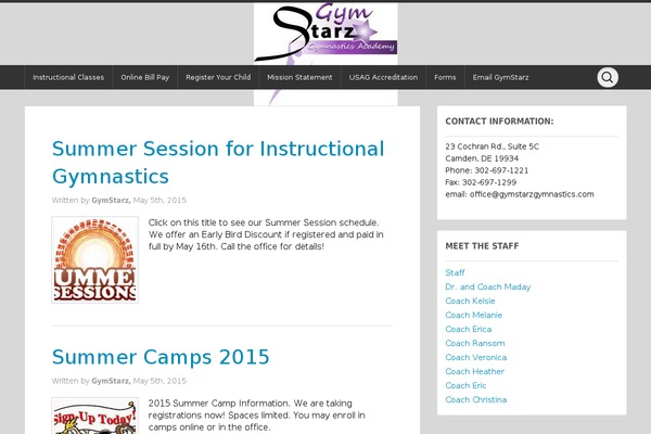 gymstarzgymnastics.com site used Awakening