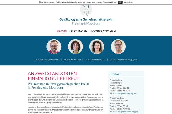 gyn-freising.de site used Gynfs