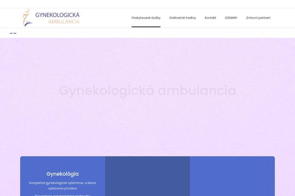 MediClinic theme site design template sample