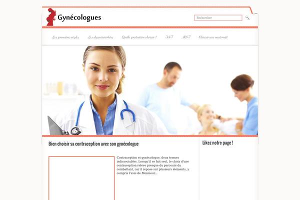 Clinicpress theme site design template sample