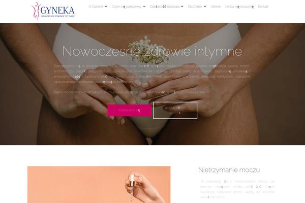 Site using Scroll Triggered Boxes plugin