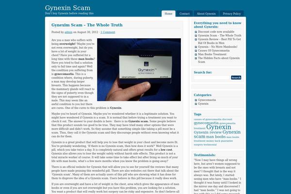 Shades of Blue theme site design template sample