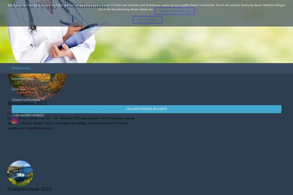 Site using Shariff Wrapper plugin