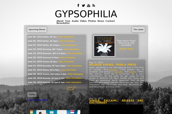 BirdSITE theme site design template sample