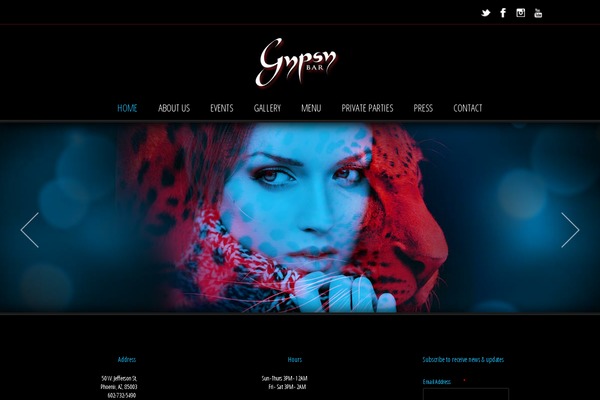 Linguini theme site design template sample