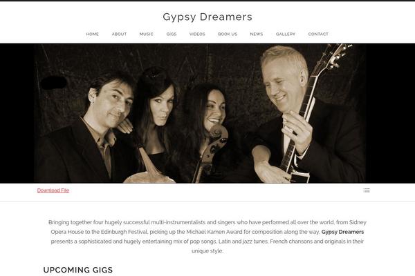 Promenade theme site design template sample