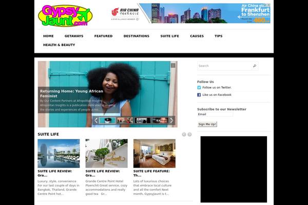 Max Magazine theme site design template sample
