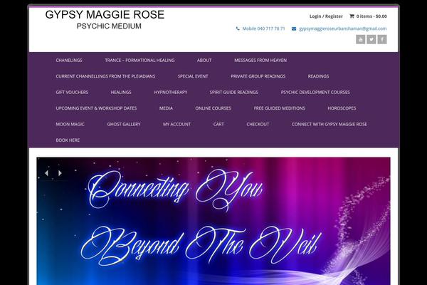 Felicity theme site design template sample
