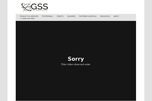 Site using Dzs-videogallery plugin