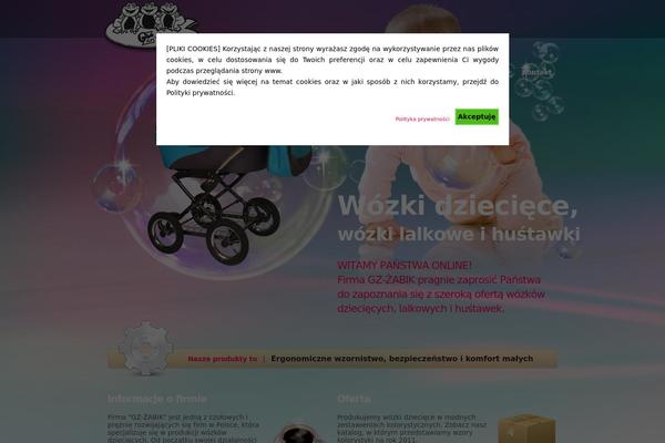 pandora theme site design template sample