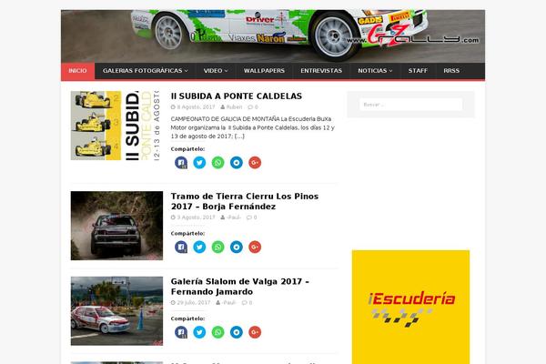 Site using Flickr-album-gallery-pro plugin