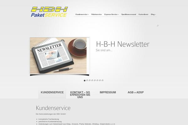 Nova theme site design template sample