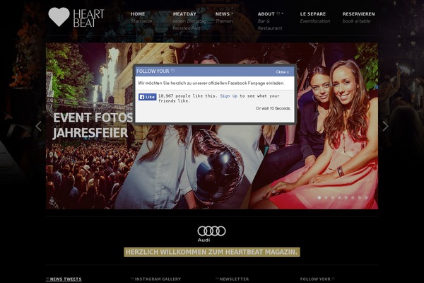 Barcelona theme site design template sample