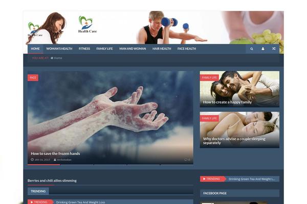 BetterMag theme site design template sample