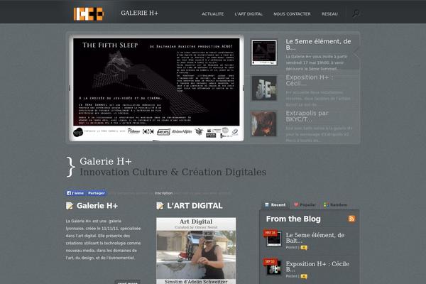 Lumin theme site design template sample